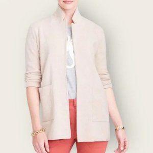 J. Crew Factory Open Front Sweater Blazer Heathered cardigan #H6915 XS XSmall